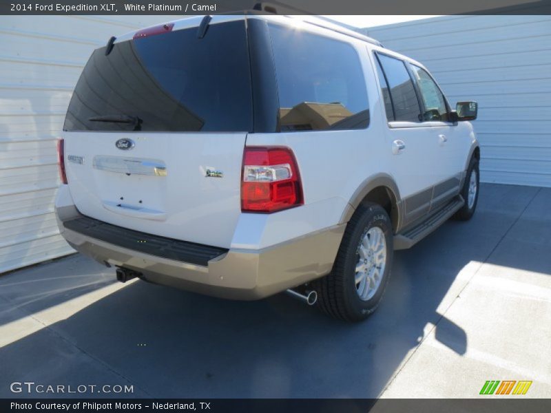 White Platinum / Camel 2014 Ford Expedition XLT