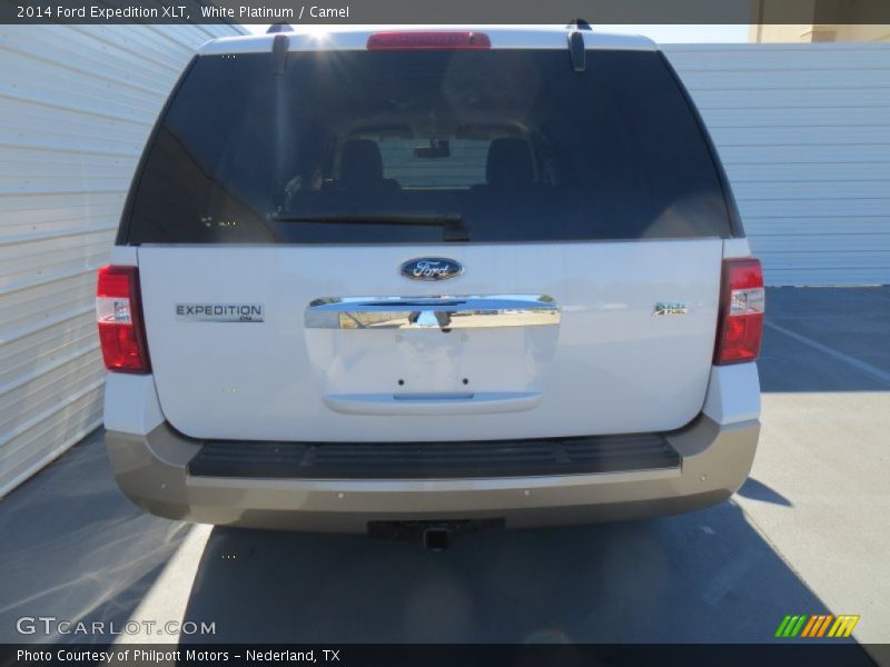 White Platinum / Camel 2014 Ford Expedition XLT