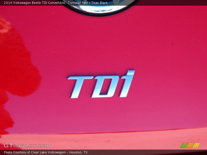 Tornado Red / Titan Black 2014 Volkswagen Beetle TDI Convertible