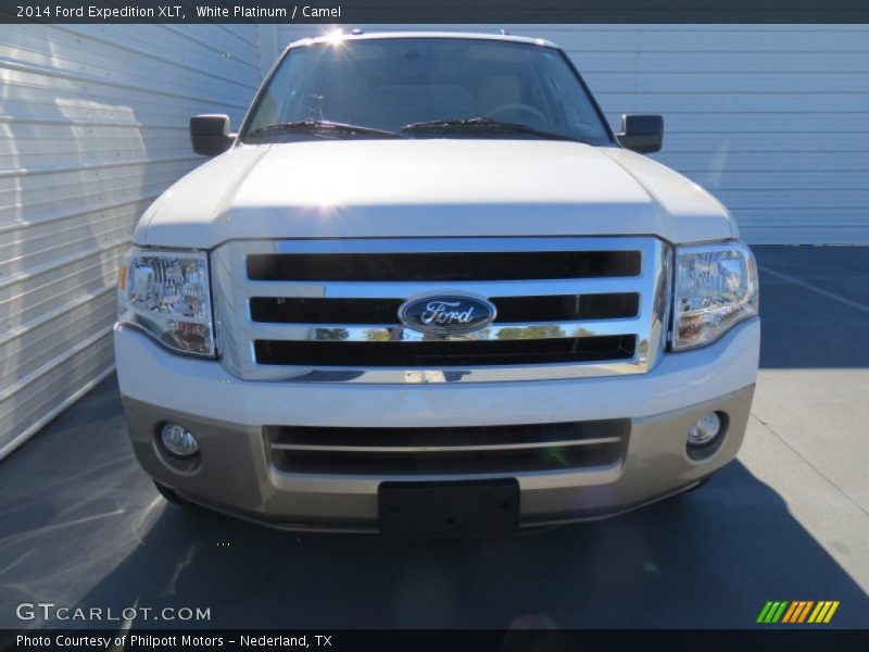 White Platinum / Camel 2014 Ford Expedition XLT