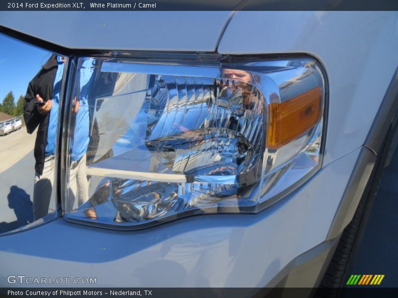White Platinum / Camel 2014 Ford Expedition XLT