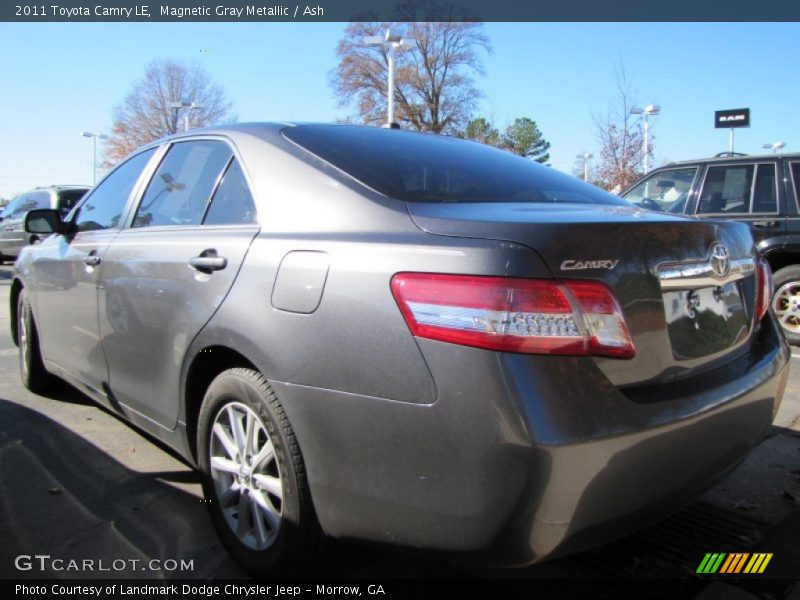 Magnetic Gray Metallic / Ash 2011 Toyota Camry LE