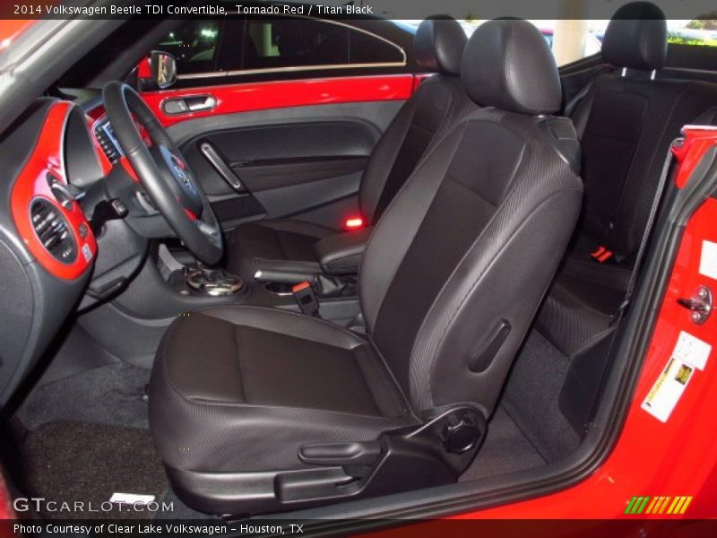 Tornado Red / Titan Black 2014 Volkswagen Beetle TDI Convertible