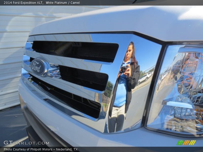 White Platinum / Camel 2014 Ford Expedition XLT