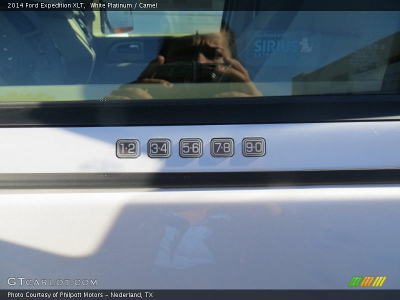 White Platinum / Camel 2014 Ford Expedition XLT