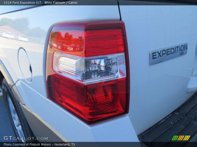 White Platinum / Camel 2014 Ford Expedition XLT
