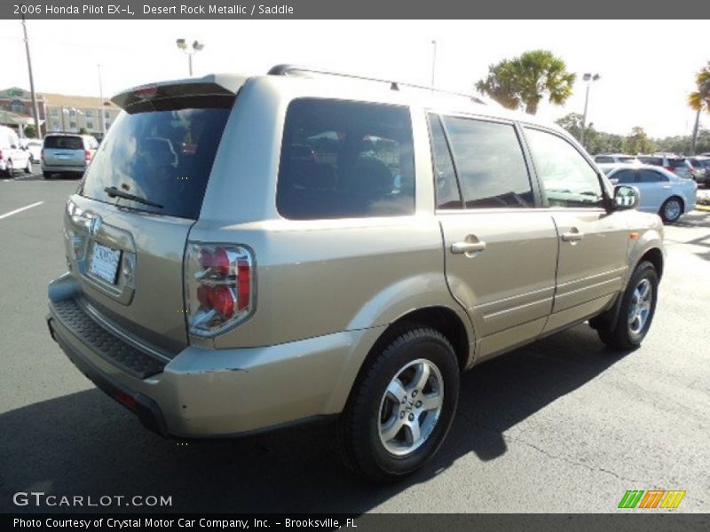 Desert Rock Metallic / Saddle 2006 Honda Pilot EX-L
