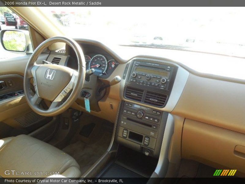 Desert Rock Metallic / Saddle 2006 Honda Pilot EX-L