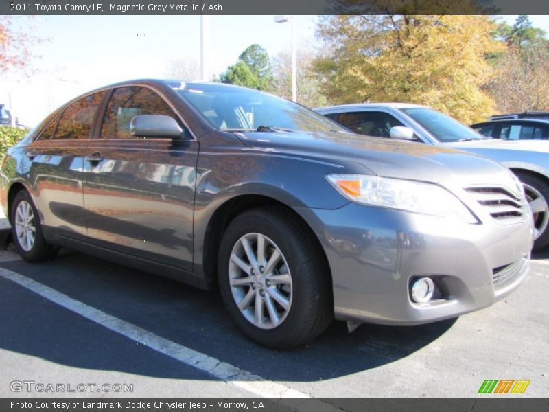 Magnetic Gray Metallic / Ash 2011 Toyota Camry LE