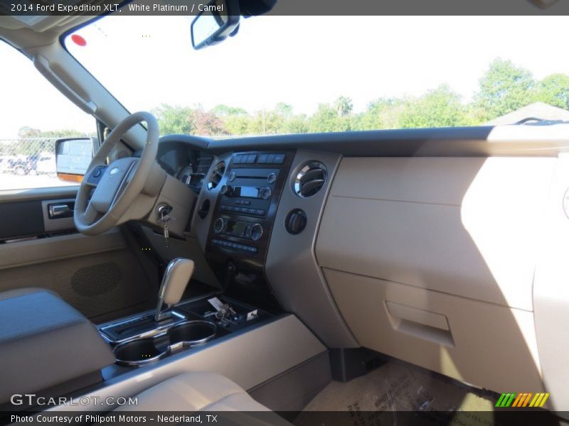 White Platinum / Camel 2014 Ford Expedition XLT