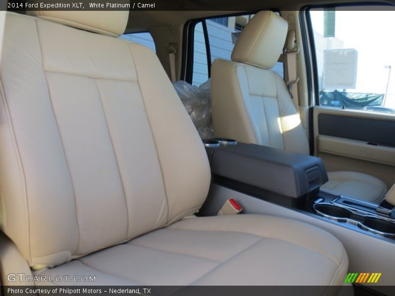 White Platinum / Camel 2014 Ford Expedition XLT
