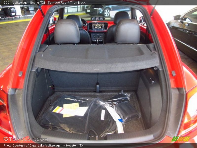 Tornado Red / Titan Black 2014 Volkswagen Beetle TDI