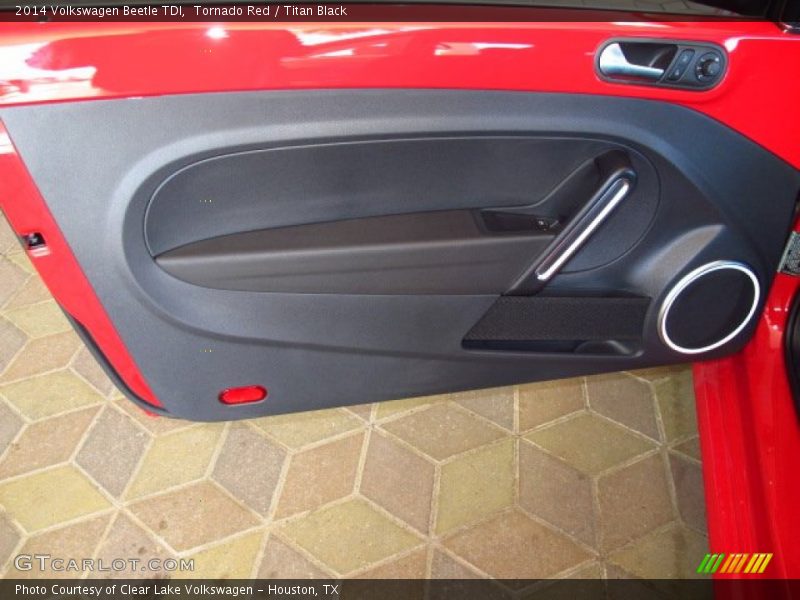 Tornado Red / Titan Black 2014 Volkswagen Beetle TDI