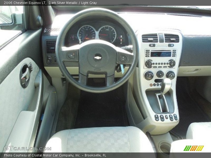 Dark Silver Metallic / Light Gray 2006 Chevrolet Equinox LT
