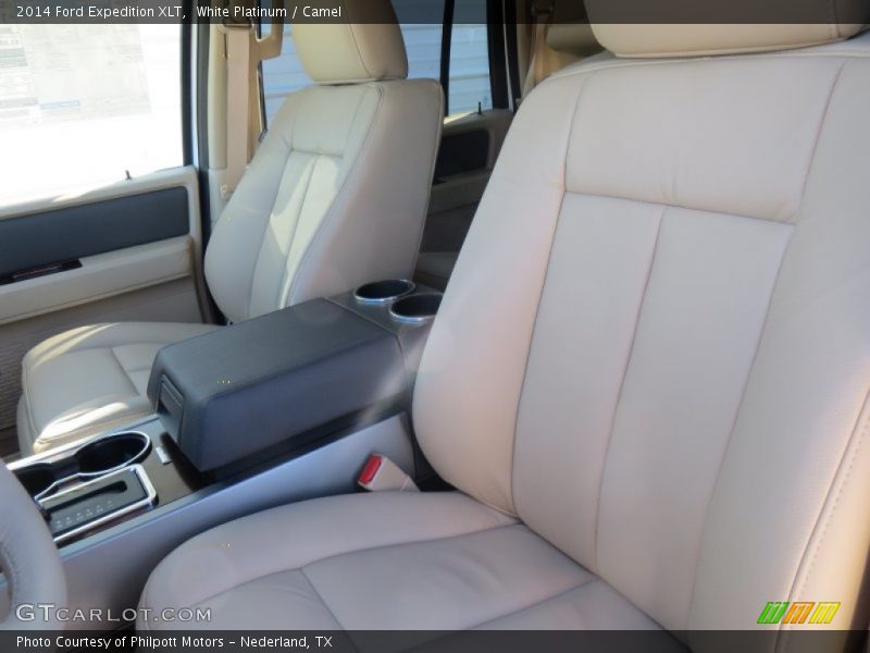White Platinum / Camel 2014 Ford Expedition XLT