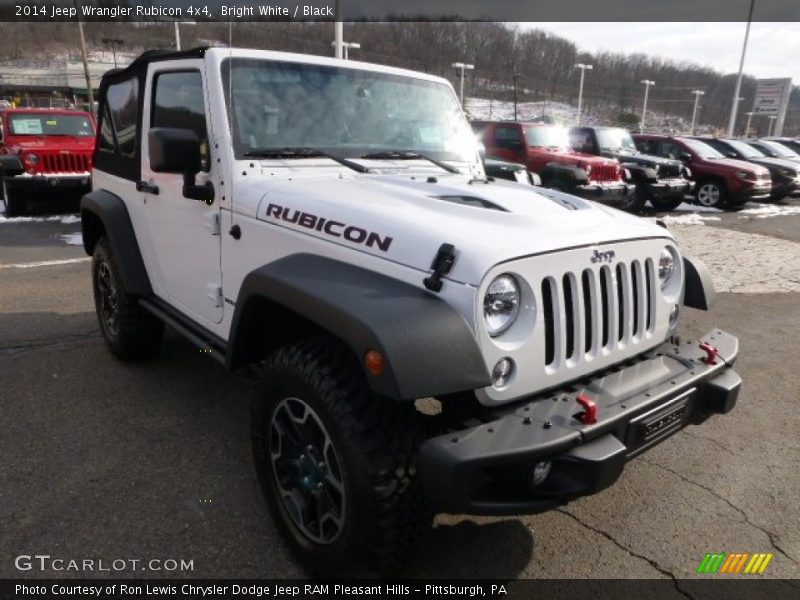 Bright White / Black 2014 Jeep Wrangler Rubicon 4x4