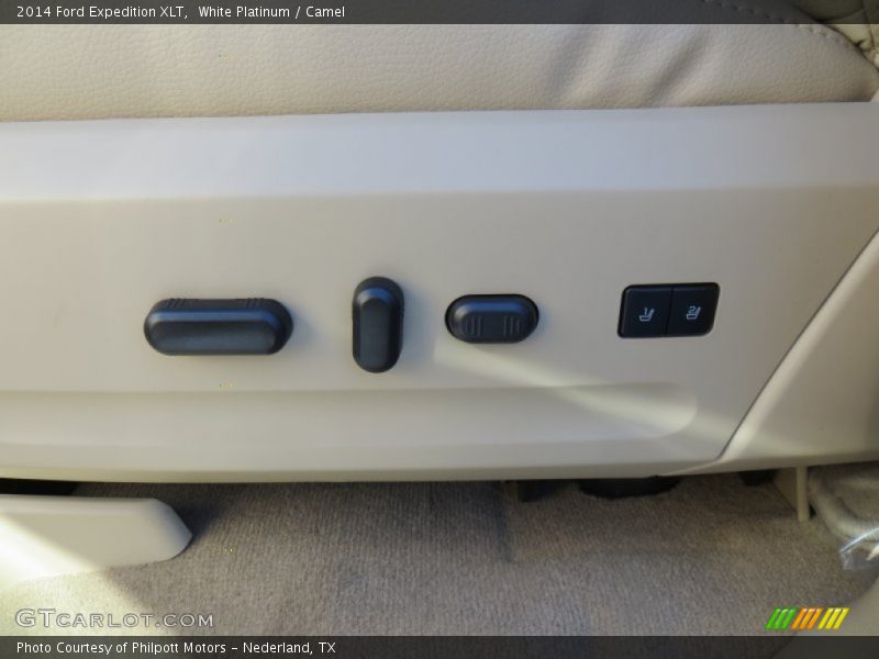White Platinum / Camel 2014 Ford Expedition XLT