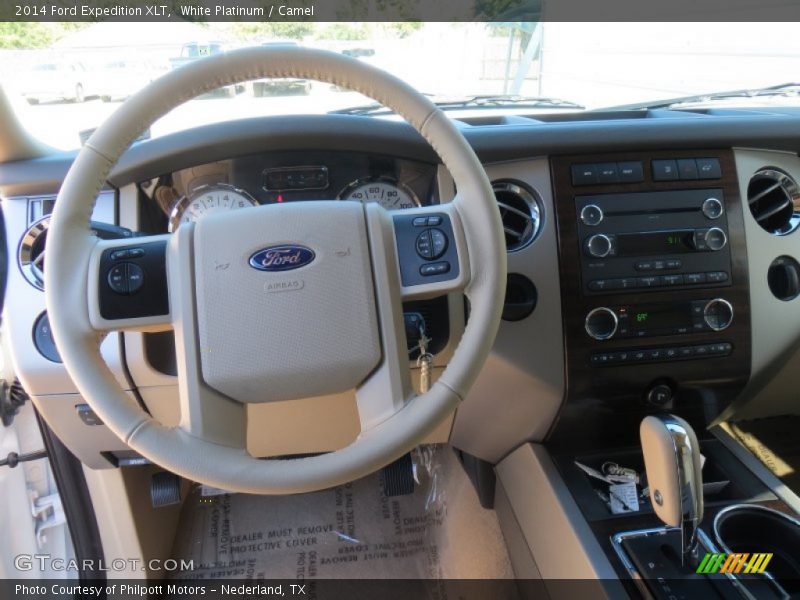 White Platinum / Camel 2014 Ford Expedition XLT