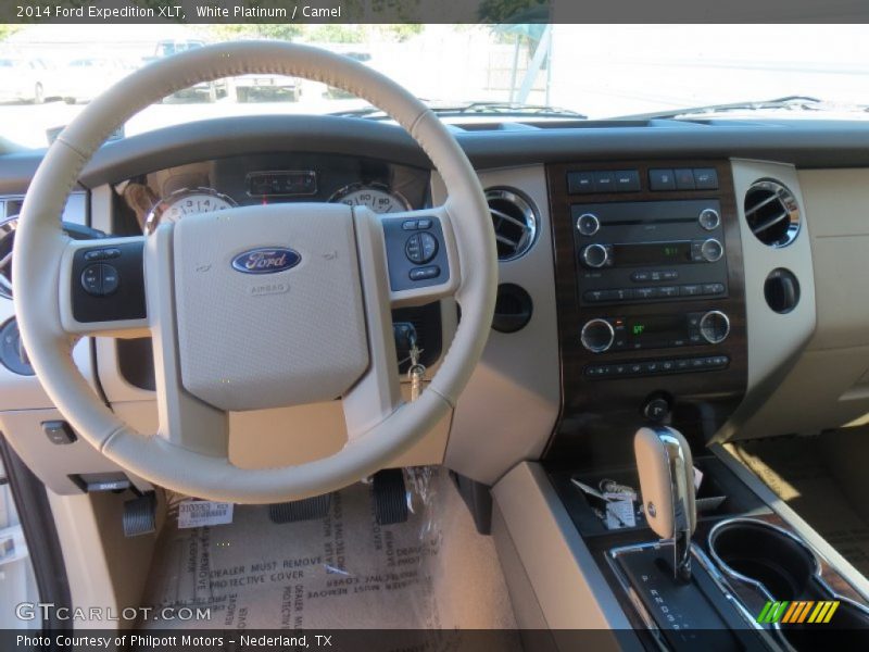 White Platinum / Camel 2014 Ford Expedition XLT