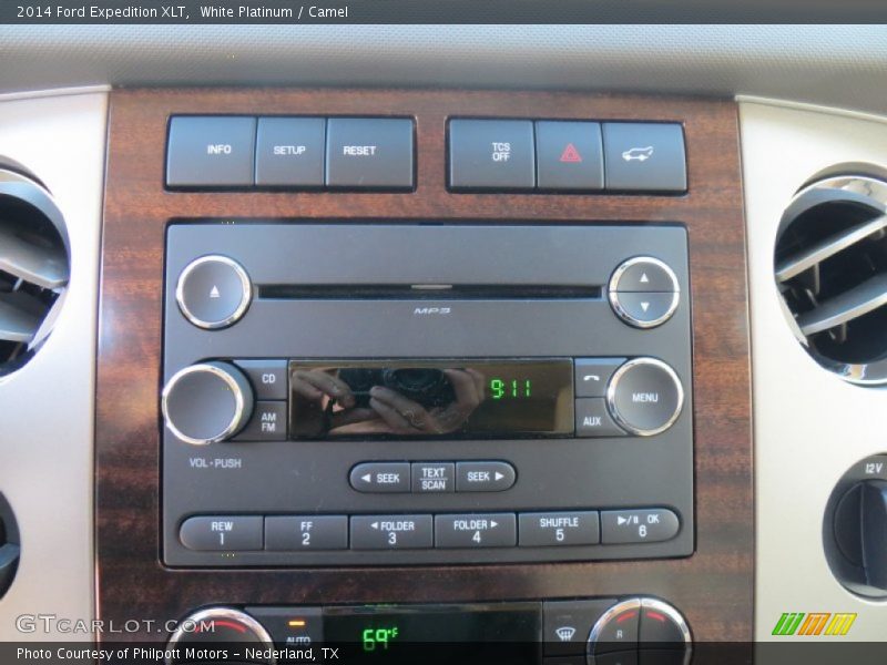 White Platinum / Camel 2014 Ford Expedition XLT