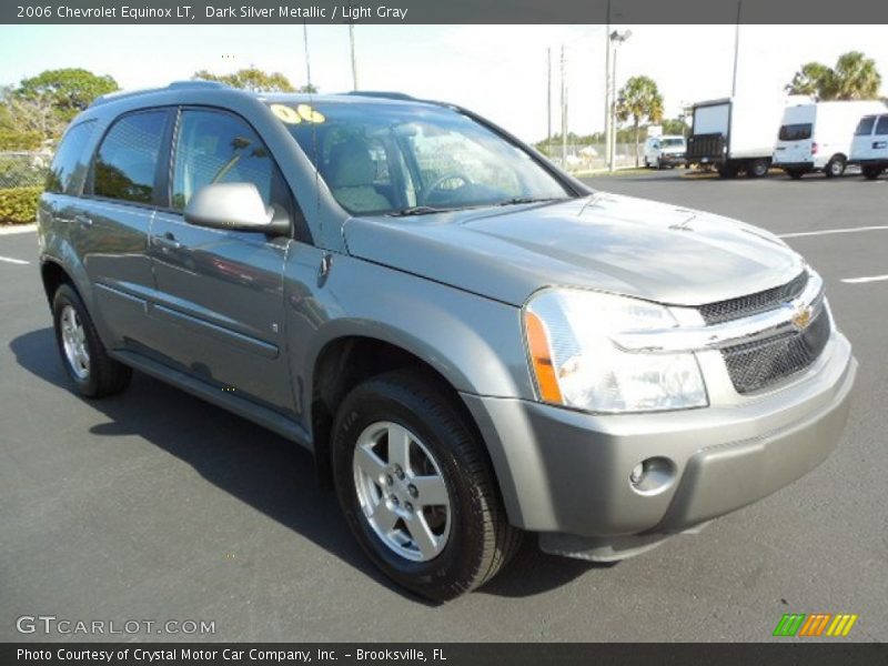 Dark Silver Metallic / Light Gray 2006 Chevrolet Equinox LT