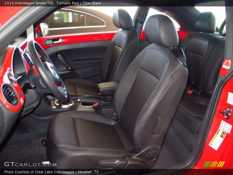 Tornado Red / Titan Black 2014 Volkswagen Beetle TDI
