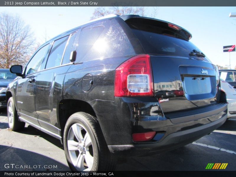 Black / Dark Slate Gray 2013 Jeep Compass Latitude
