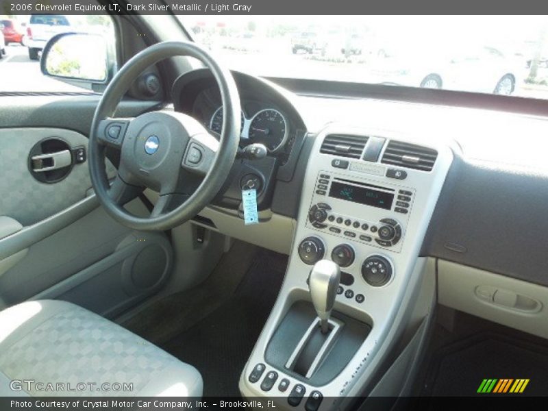 Dark Silver Metallic / Light Gray 2006 Chevrolet Equinox LT