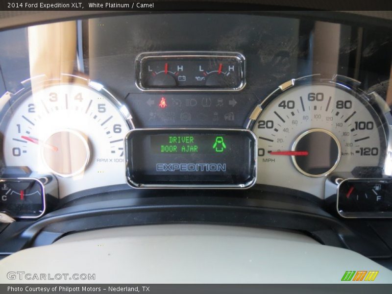 White Platinum / Camel 2014 Ford Expedition XLT