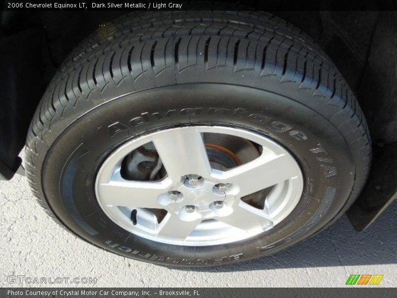 Dark Silver Metallic / Light Gray 2006 Chevrolet Equinox LT