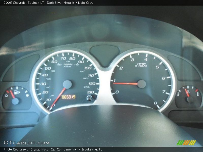 Dark Silver Metallic / Light Gray 2006 Chevrolet Equinox LT