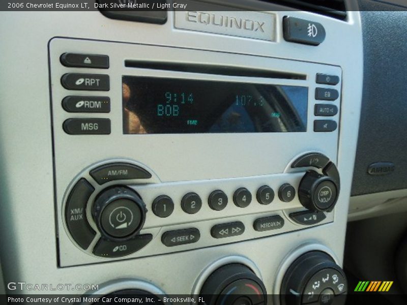 Dark Silver Metallic / Light Gray 2006 Chevrolet Equinox LT