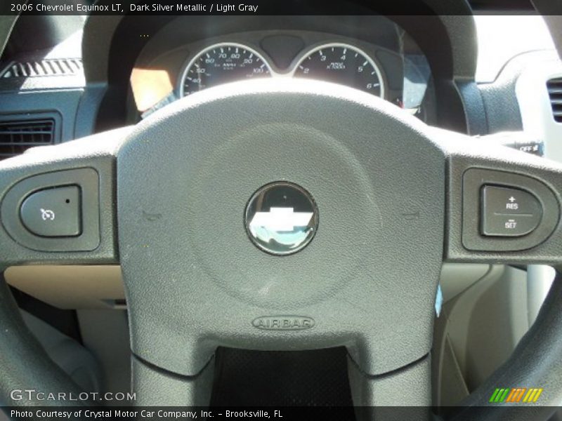 Dark Silver Metallic / Light Gray 2006 Chevrolet Equinox LT