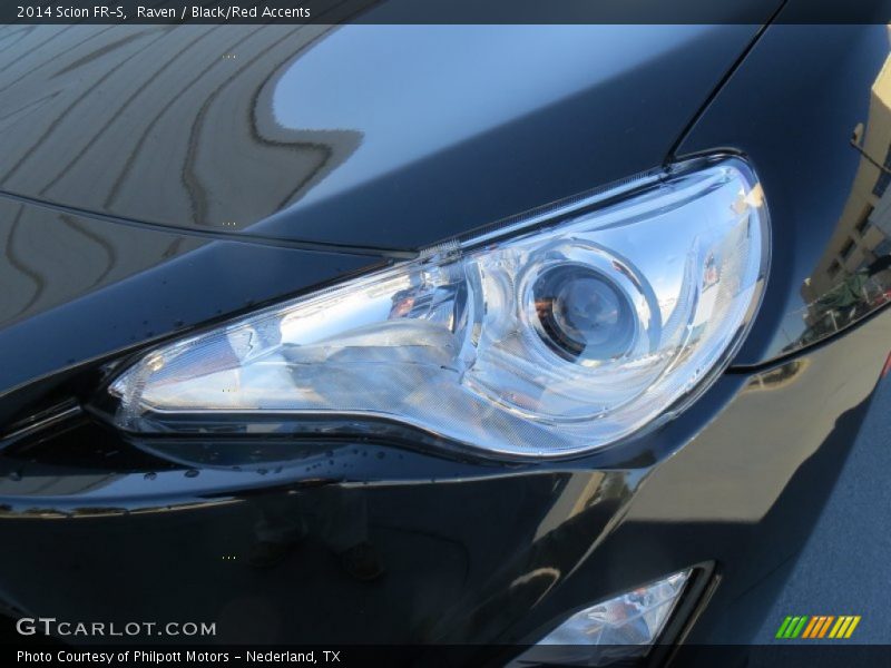Raven / Black/Red Accents 2014 Scion FR-S