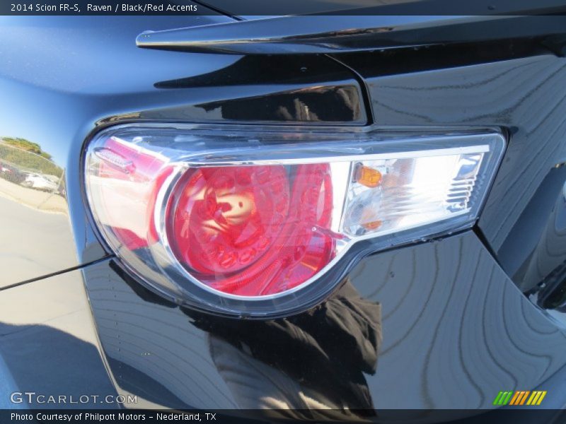 Raven / Black/Red Accents 2014 Scion FR-S