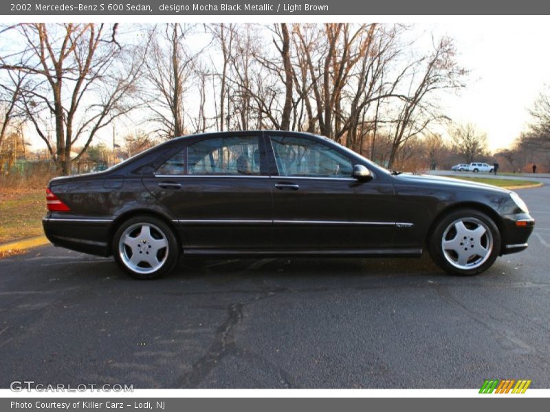  2002 S 600 Sedan designo Mocha Black Metallic