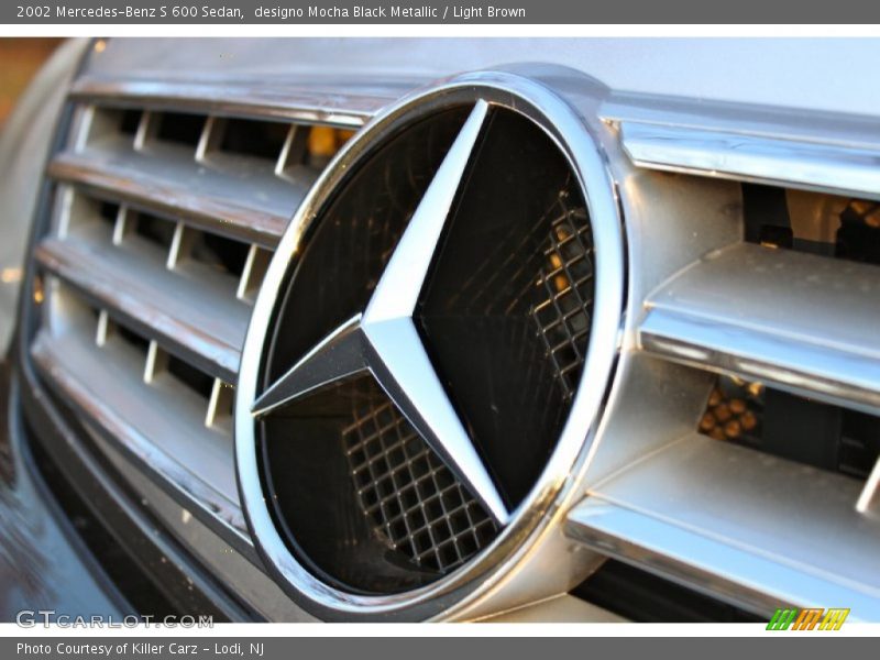 designo Mocha Black Metallic / Light Brown 2002 Mercedes-Benz S 600 Sedan