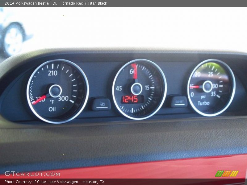 Tornado Red / Titan Black 2014 Volkswagen Beetle TDI