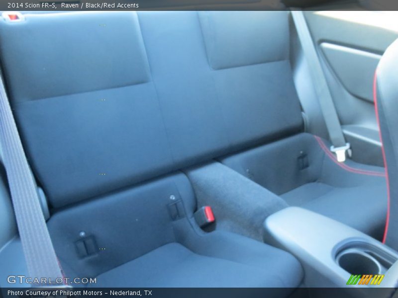 Raven / Black/Red Accents 2014 Scion FR-S