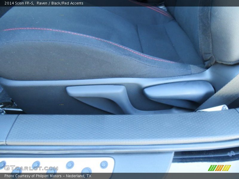 Raven / Black/Red Accents 2014 Scion FR-S