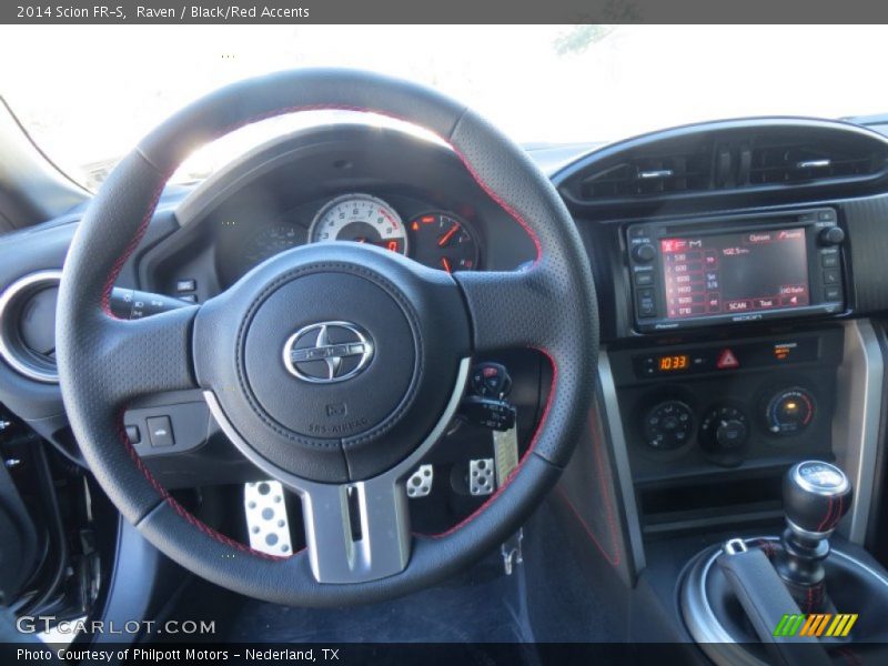 Raven / Black/Red Accents 2014 Scion FR-S