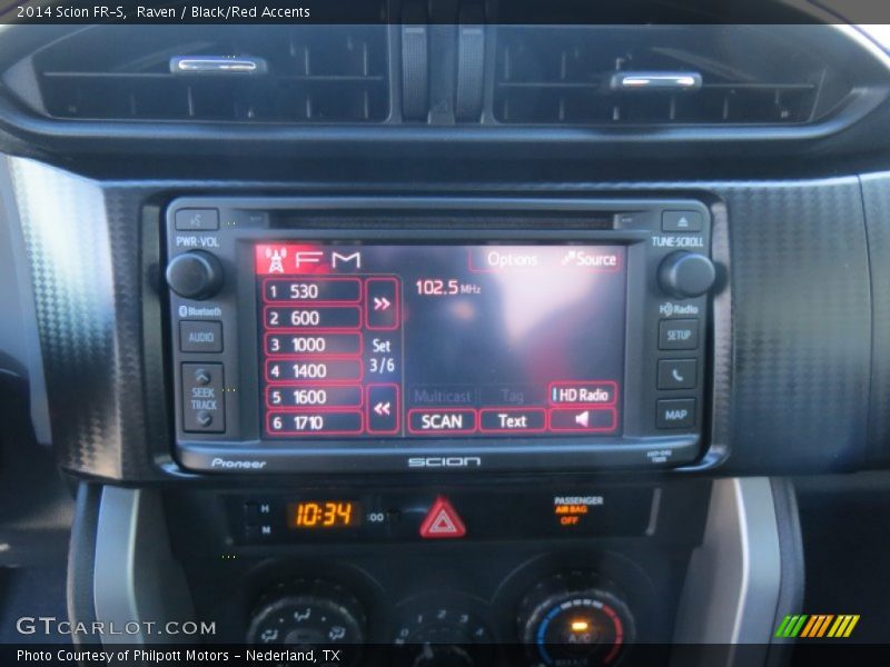 Raven / Black/Red Accents 2014 Scion FR-S