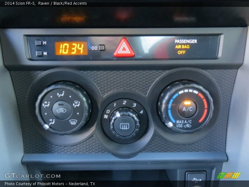 Controls of 2014 FR-S 