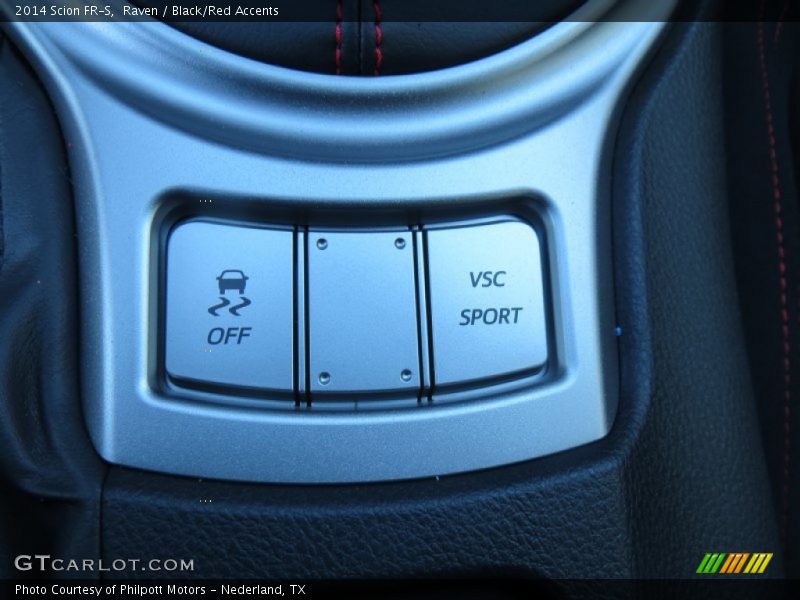 Raven / Black/Red Accents 2014 Scion FR-S