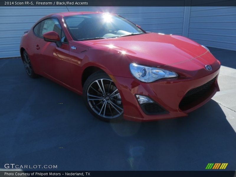 Firestorm / Black/Red Accents 2014 Scion FR-S