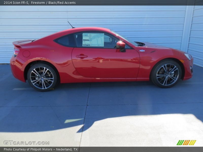 Firestorm / Black/Red Accents 2014 Scion FR-S