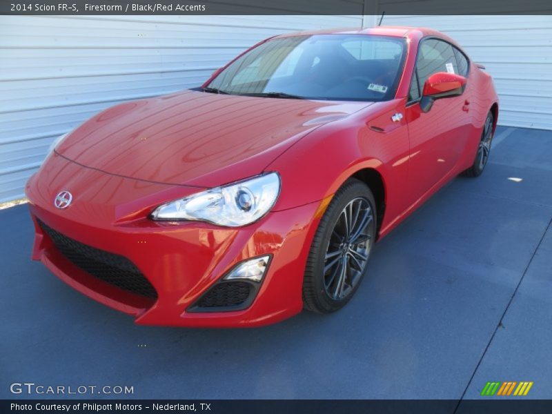 Front 3/4 View of 2014 FR-S 