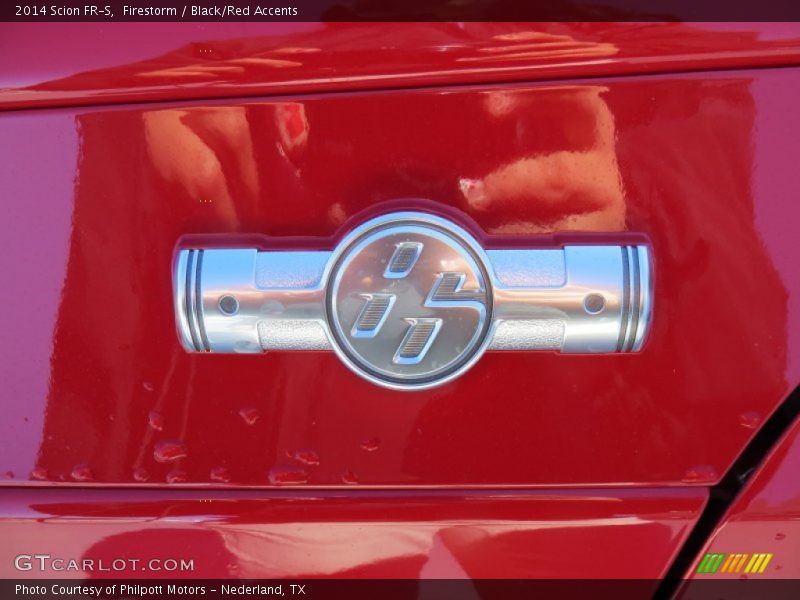 Firestorm / Black/Red Accents 2014 Scion FR-S