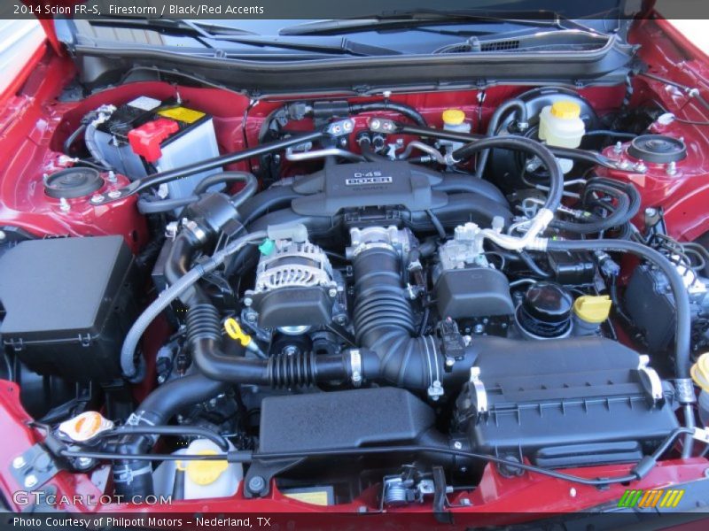  2014 FR-S  Engine - 2.0 Liter D-4S DOHC 16-Valve VVT Boxer 4 Cylinder