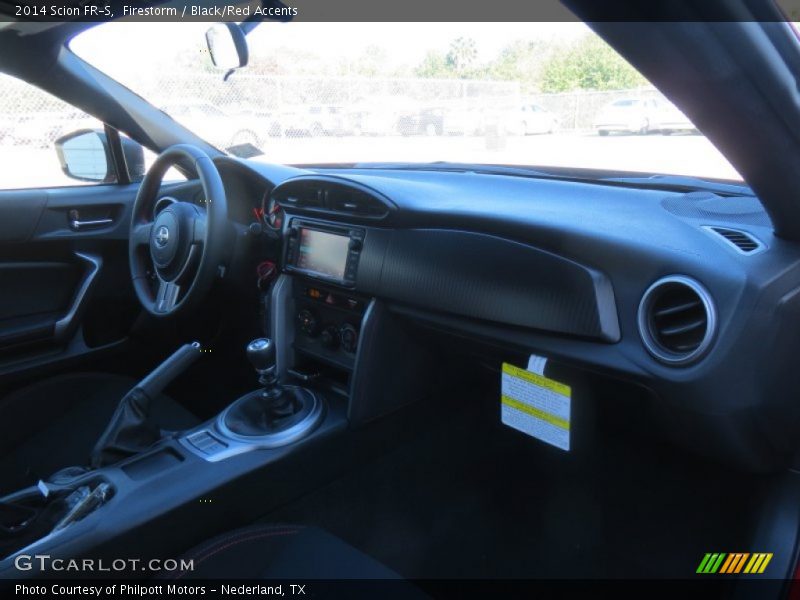 Firestorm / Black/Red Accents 2014 Scion FR-S